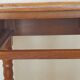 Cherry wood pedestal table