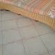 Rattan bench