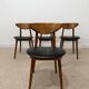 6 Fontania chairs attributed to Baumann – 1960s