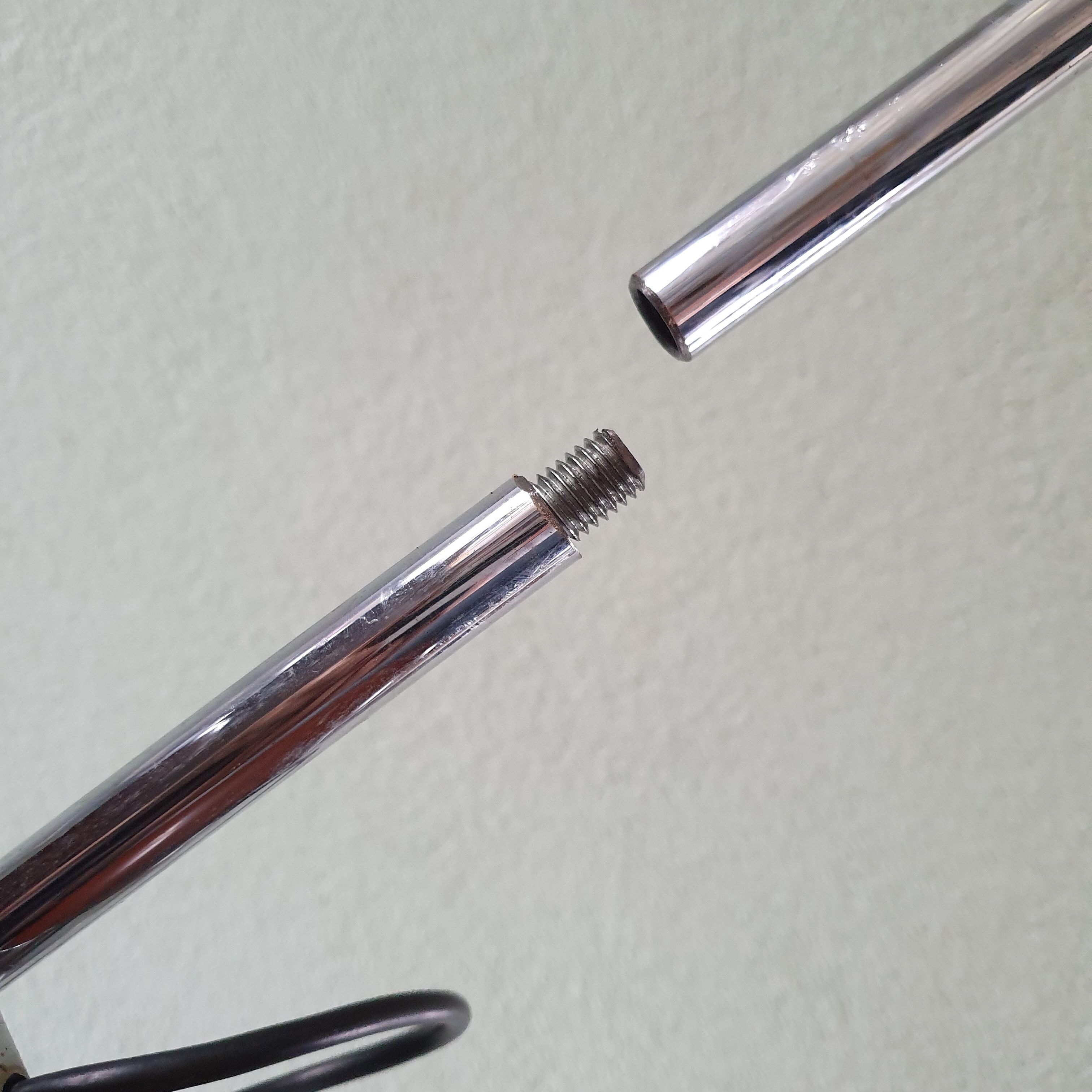 Floorlamp Raak Amsterdam, orange, '70s