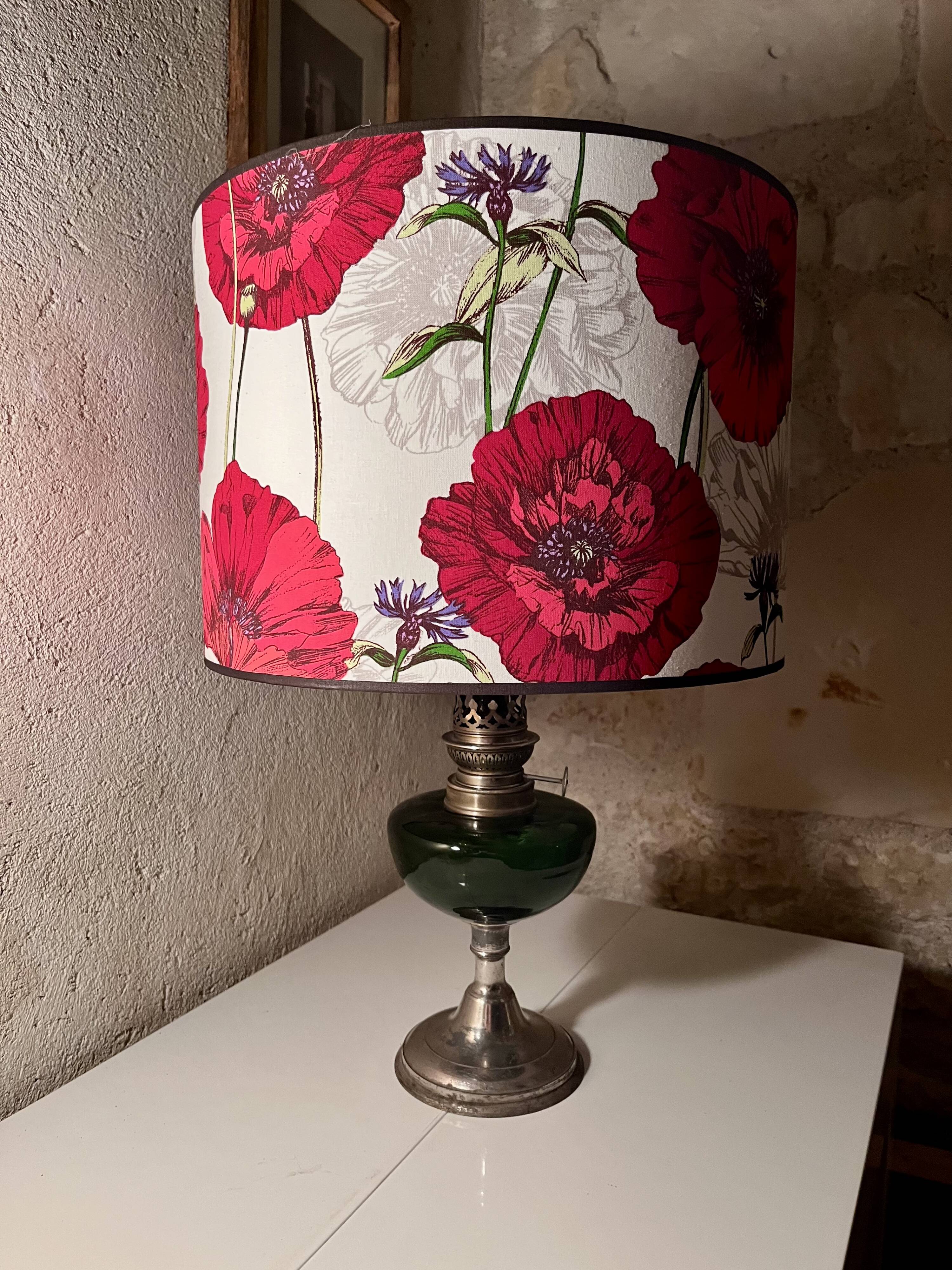 Poppy Lamp - handcrafted creation
