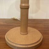 Solid wood lamp Scandinavian design 1960.