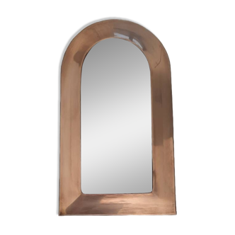 Brass mirror