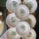 Set 8 assiettes à dessert les volontaires faïence de luneville