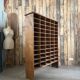 Large workshop sorting cabinet made of solid oak