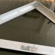 Vintage mirror 60s Italian design by Veca