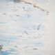 René LEVERD: Switzerland, Swans of Geneva, Original watercolor