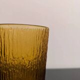 Set of 11 orange glasses