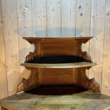 Louis Philippe corner cabinet