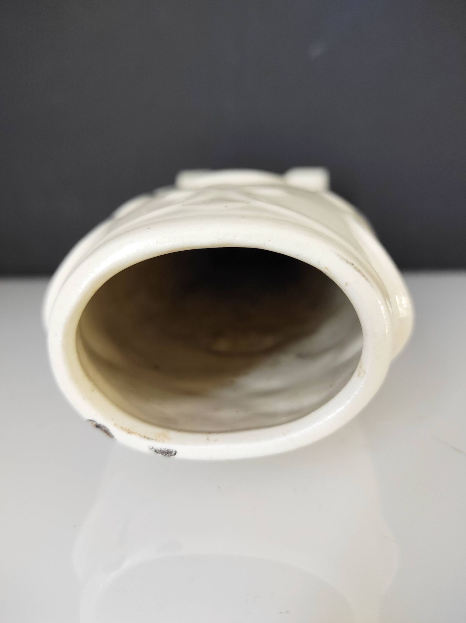 Vase en faïence Saint Clément 1900