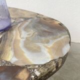 1950s Madagascar aragonite coffee table