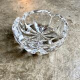 Saint Louis ashtray in chiseled crystal