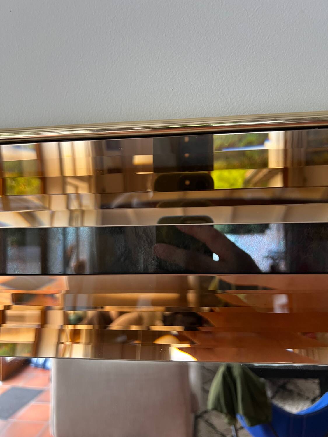 Miroir Schoninger vintage de style Hollywood Regency