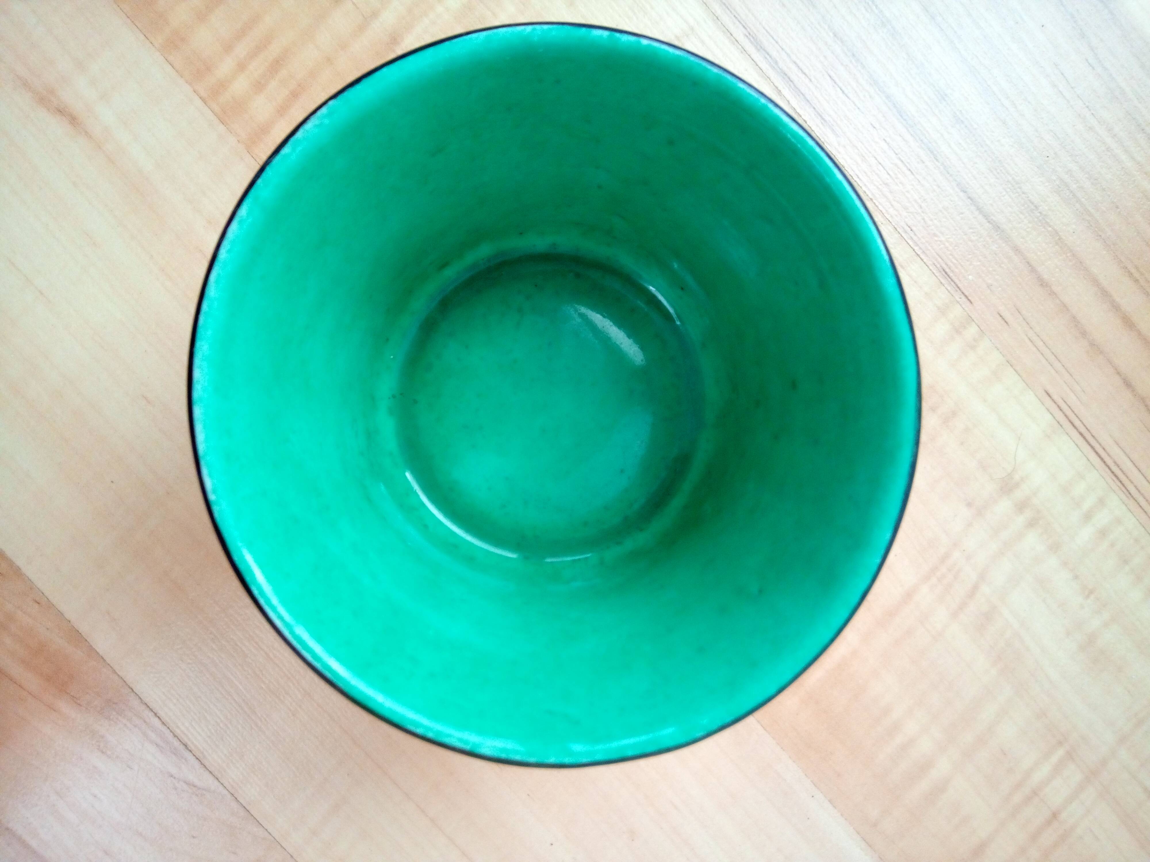 German ceramic pot cover Jäger