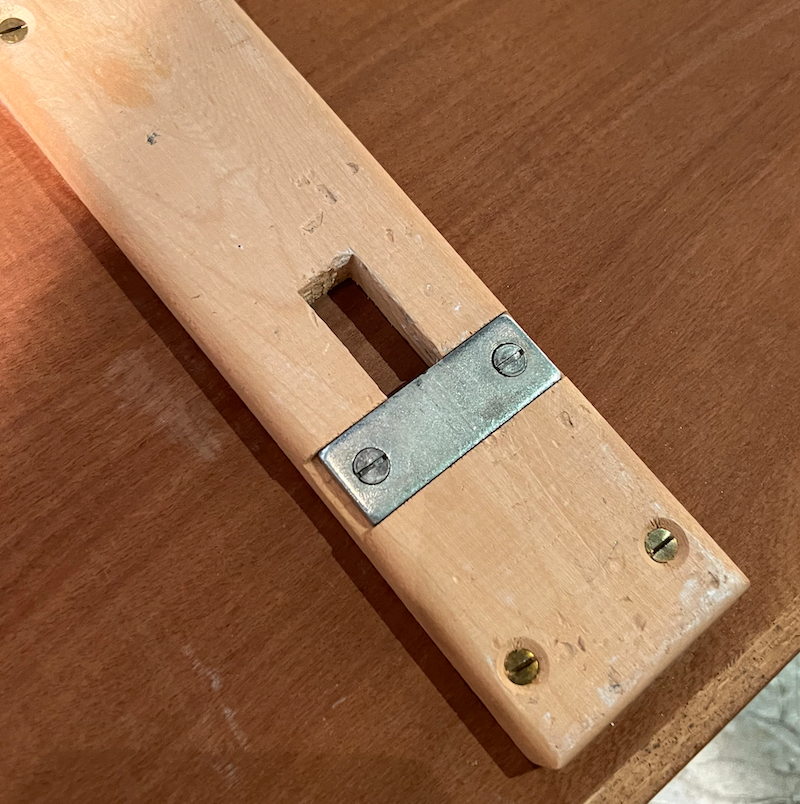 Rosewood wall shelf by Walter Wirz for Wilhelm Renz, 60s.