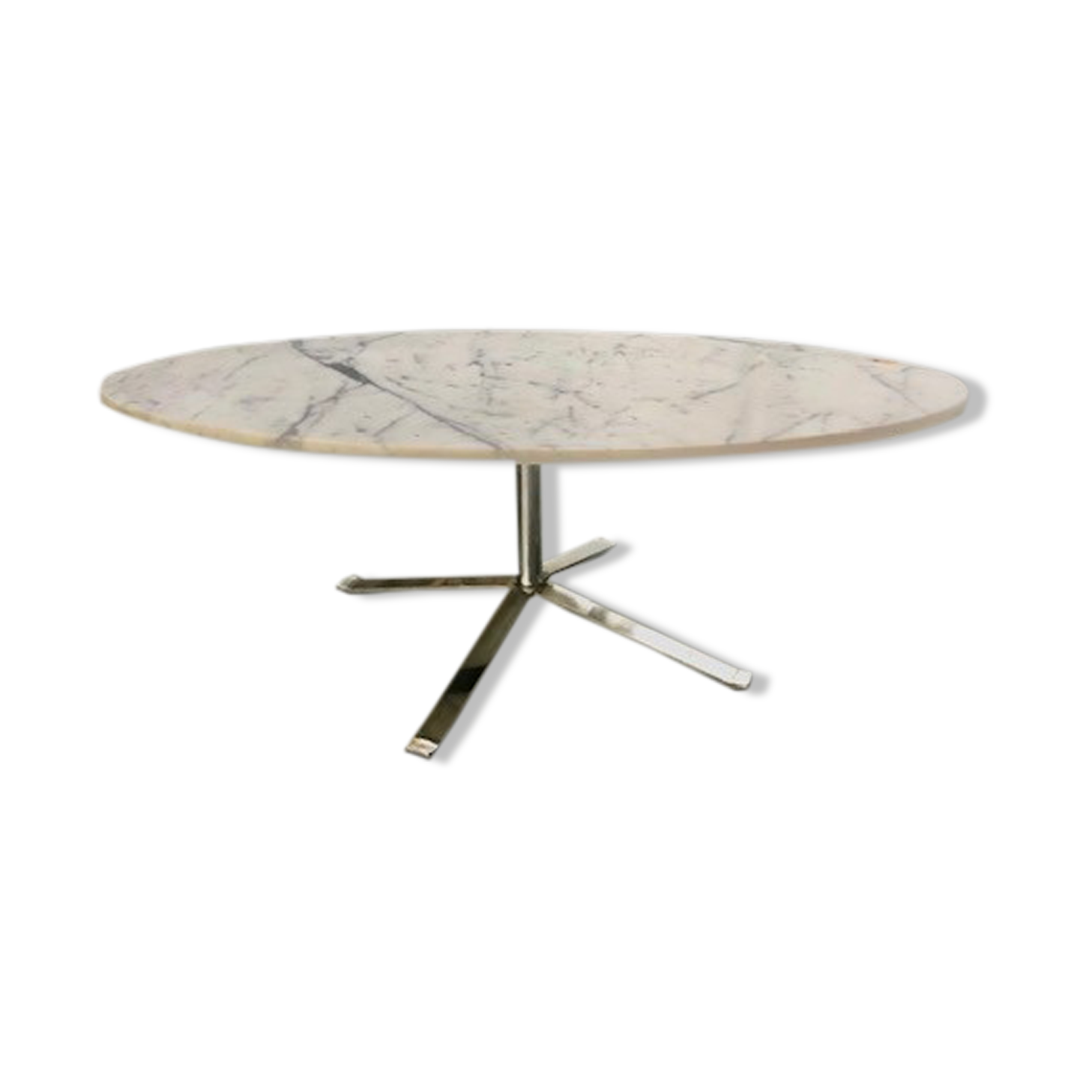 White marble coffee table