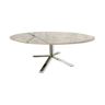 Table basse en marbre blanc