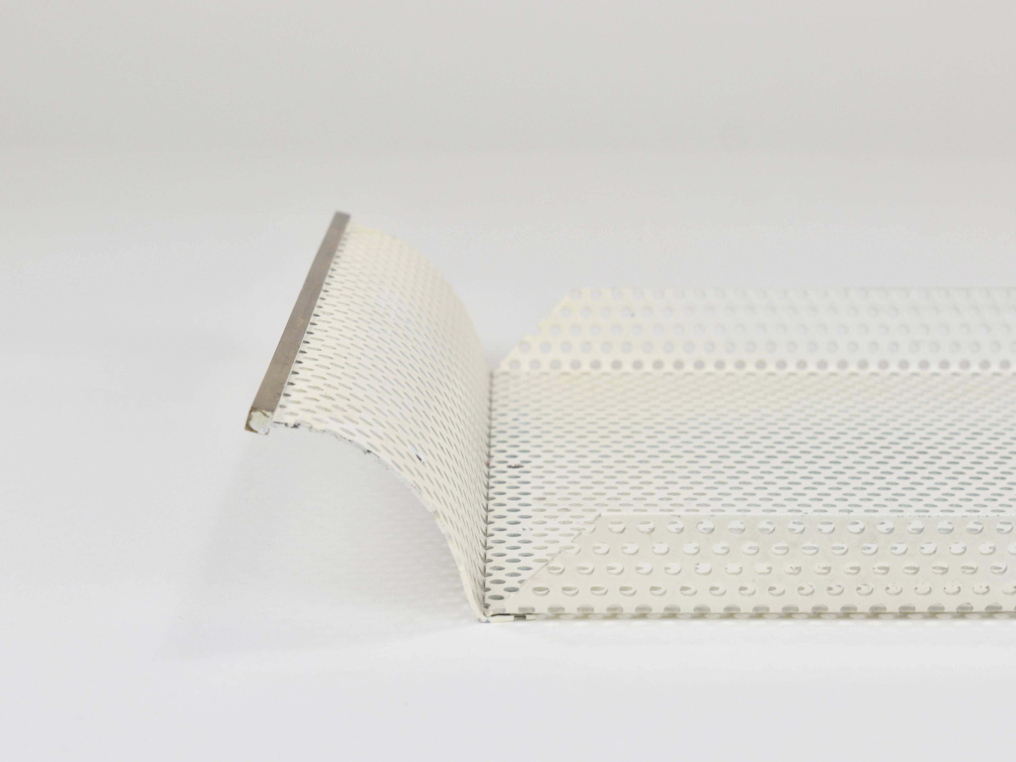 United Workshops Rigitulle brass and perforated metal plateau, Germany, 1970s