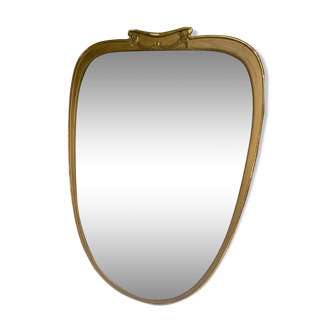 Miroir  ancien italien mesures 128 x 79 au plus large et 128x44 au plus étroit