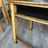 Vintage wooden school desk 1930s