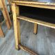 Pupitre d'écolier vintage en bois 1930s