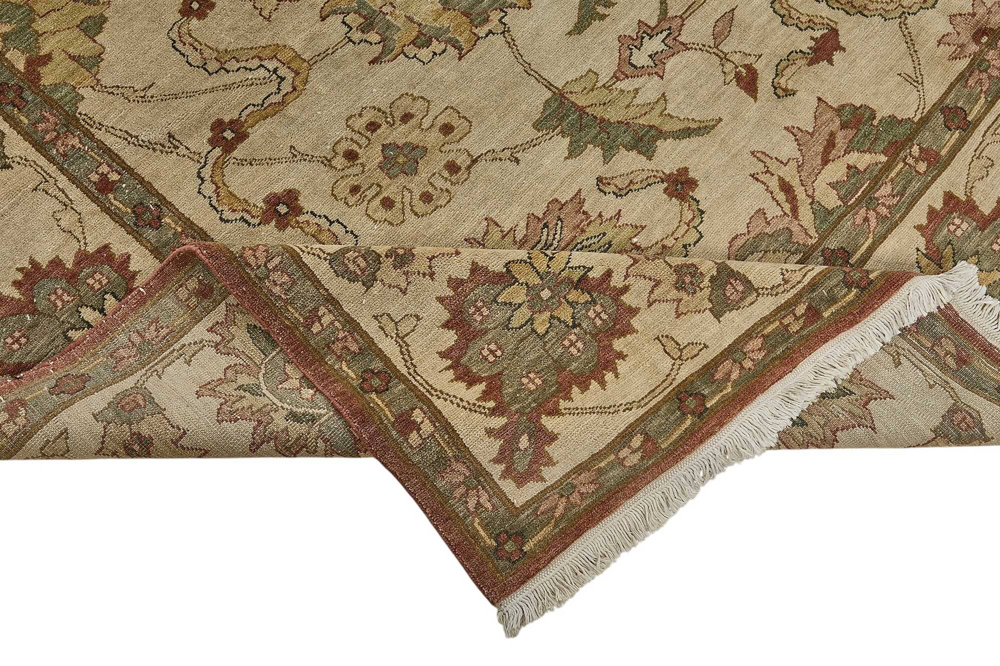 Turkish Handknotted Wool Oushak Rug 271 cm x 402 cm