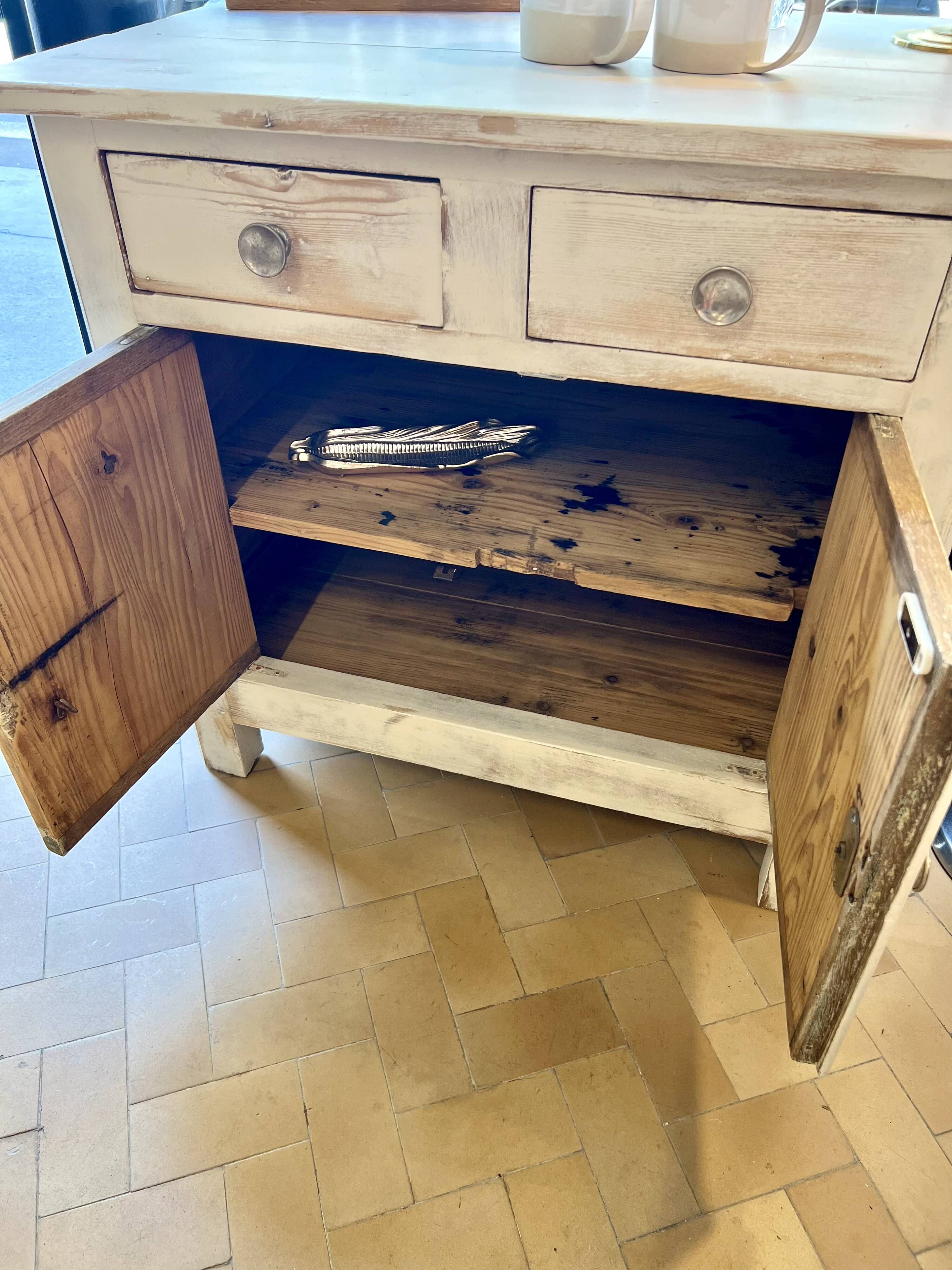 Small patinated buffet