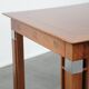 Art Deco design desk with a beautiful finish and elegant shapes