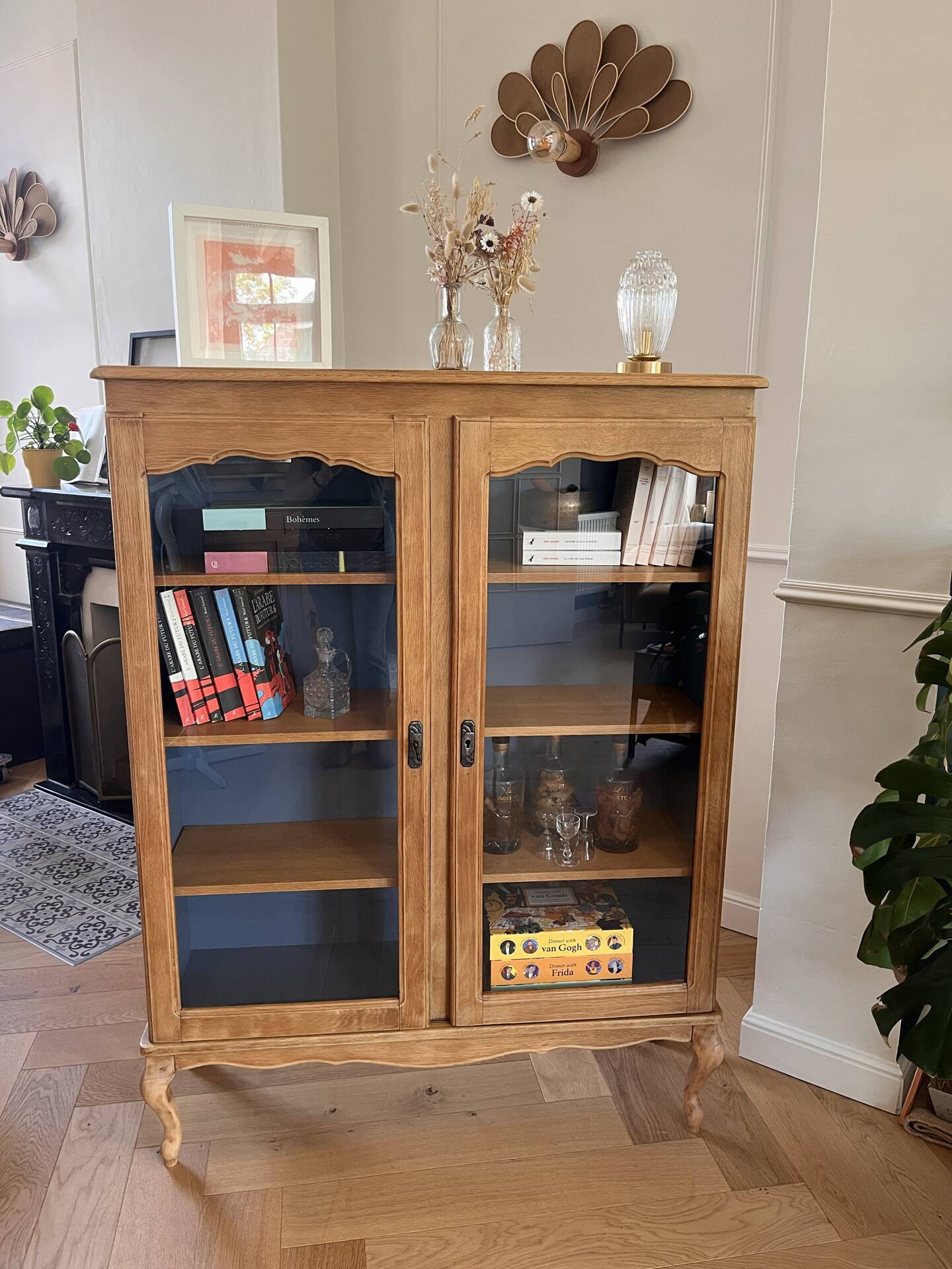 Antique display cabinet