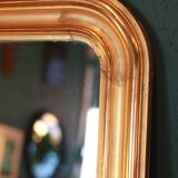 Très grand miroir Louis Philippe doré