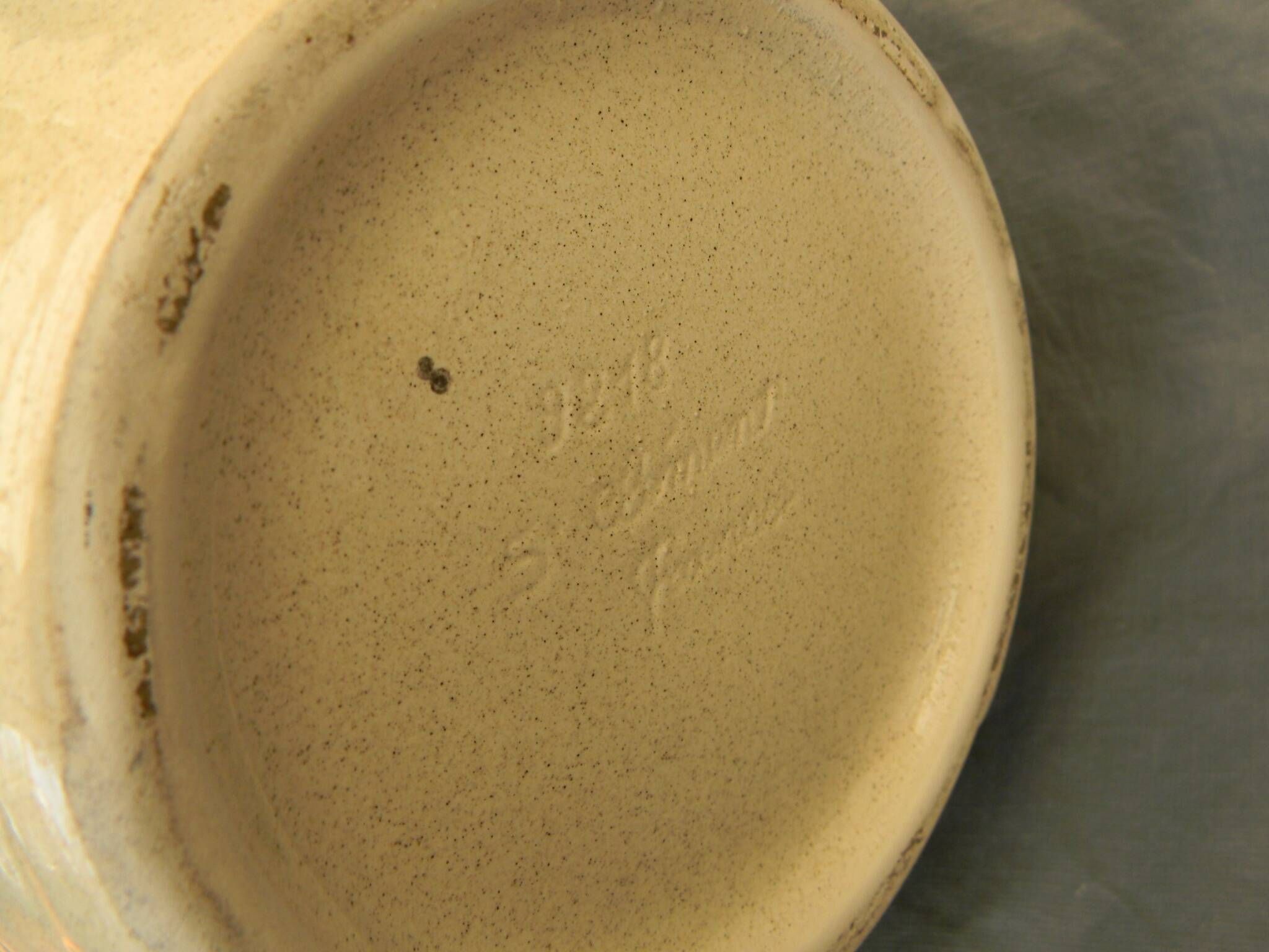 Grand vase en céramique de Saint Clément. Années 1960.