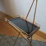 Vintage tripod ashtray with tablet (50s)