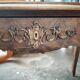 Louis XV desk with walnut burl.