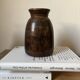 African Vase Solid Wood - Primitive Art - Wabi Sabi Sculpture