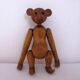 Teak monkey figurine Denmark 1970. no 2