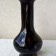 Vase en verre moucheté