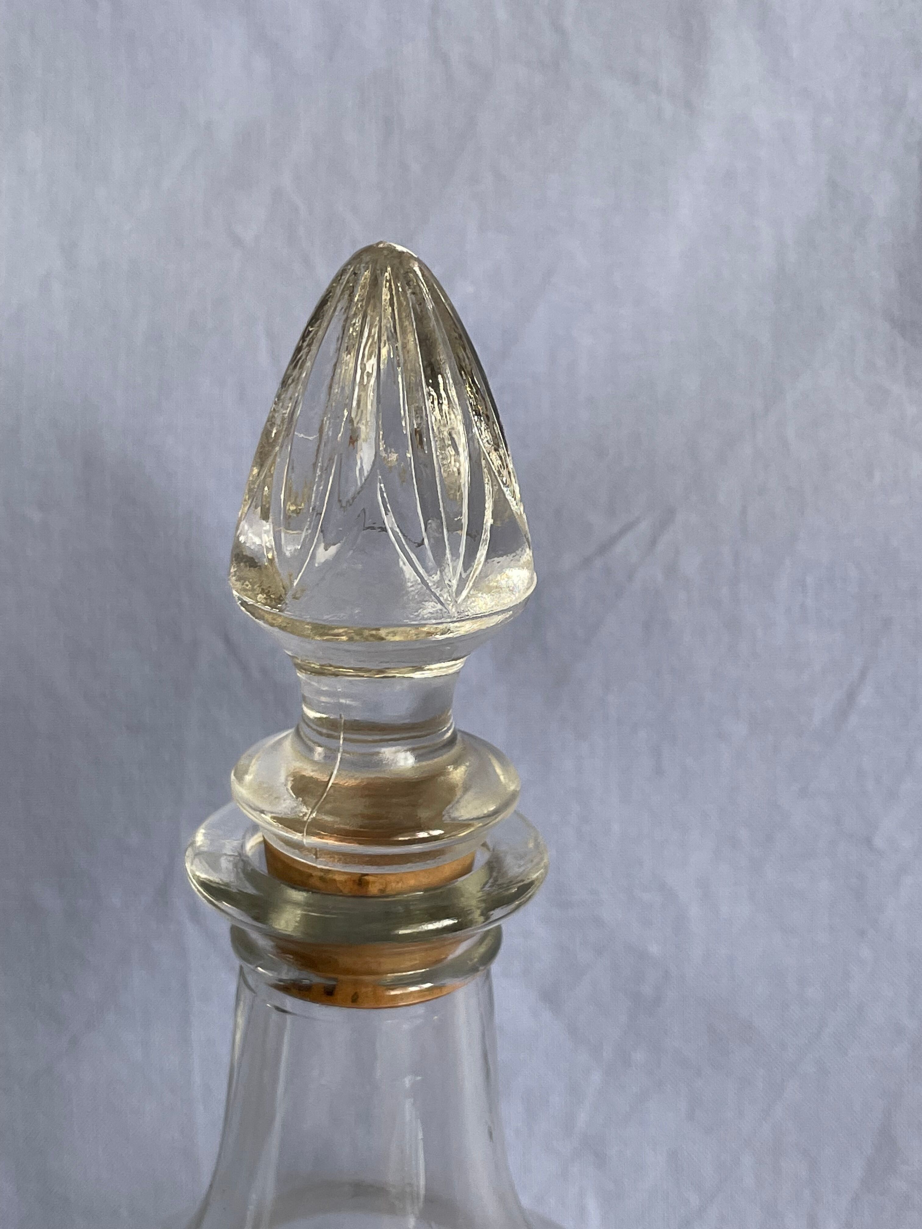 Service à liqueur monaco vintage ancien en verre
