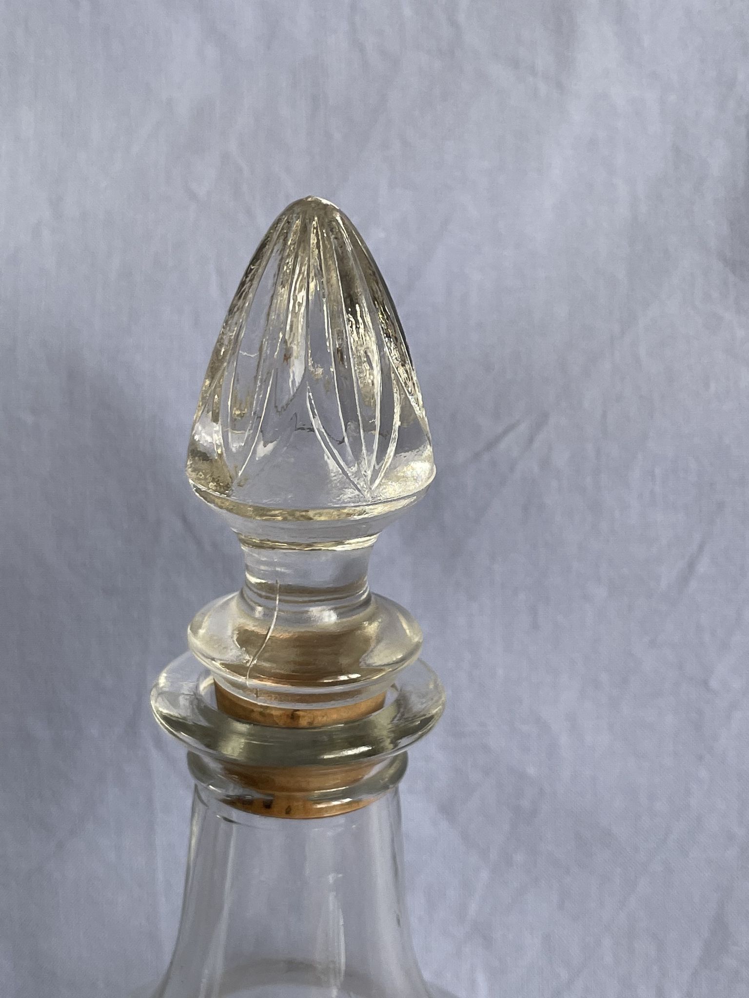 Vintage Monaco liqueur service made of old glass