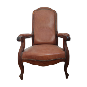 Fauteuil voltaire skaï