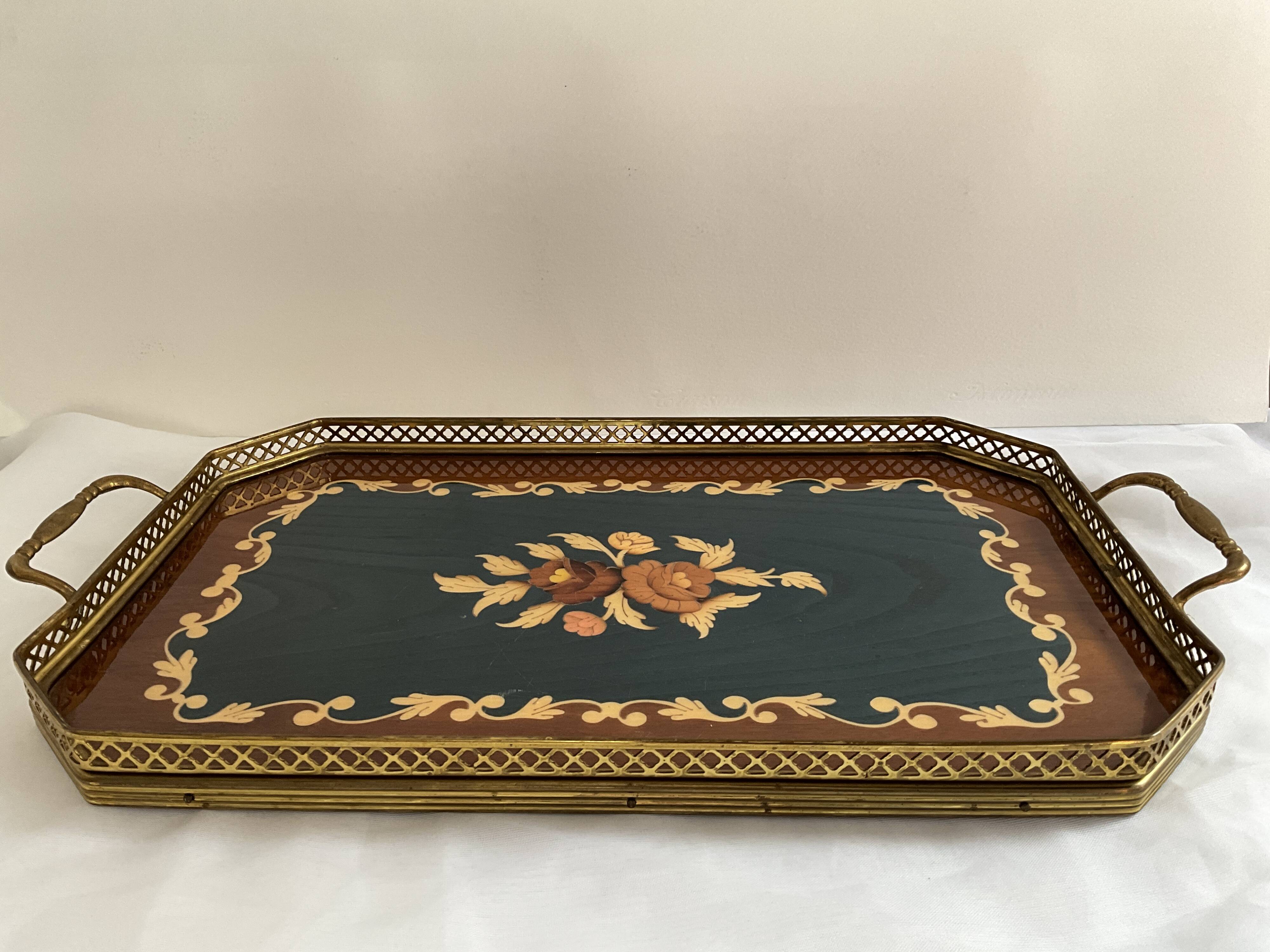 Art Deco marquetry table