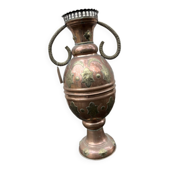 Large copper vase