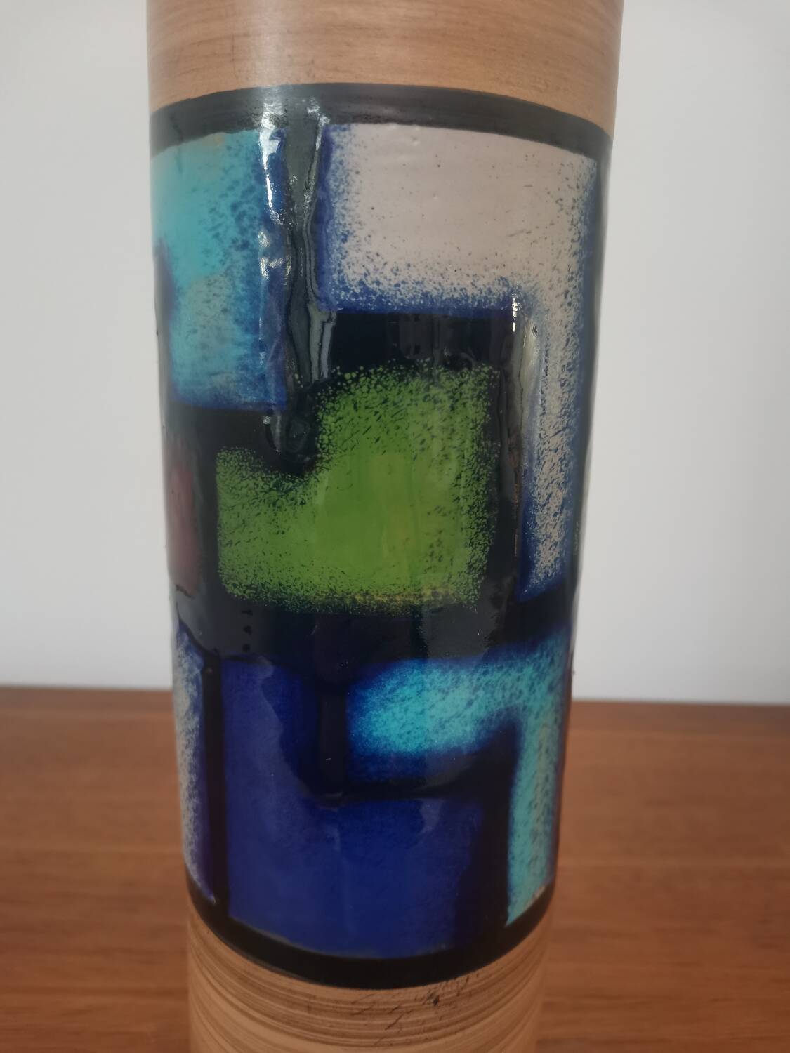 Vase en céramique Bitossi du milieu du siècle par Aldo Londi – Italie, modèle 837597,