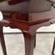 Art Deco display table in mahogany