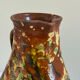 Studio ceramic pitcher with sprayed glazes – circa 1960-70