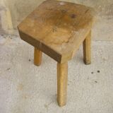 Rustic tripod stool "French craftsmanship"