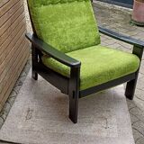 Vintage reclining armchair