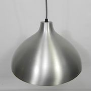 Vintage hanging lamp with aluminum shade