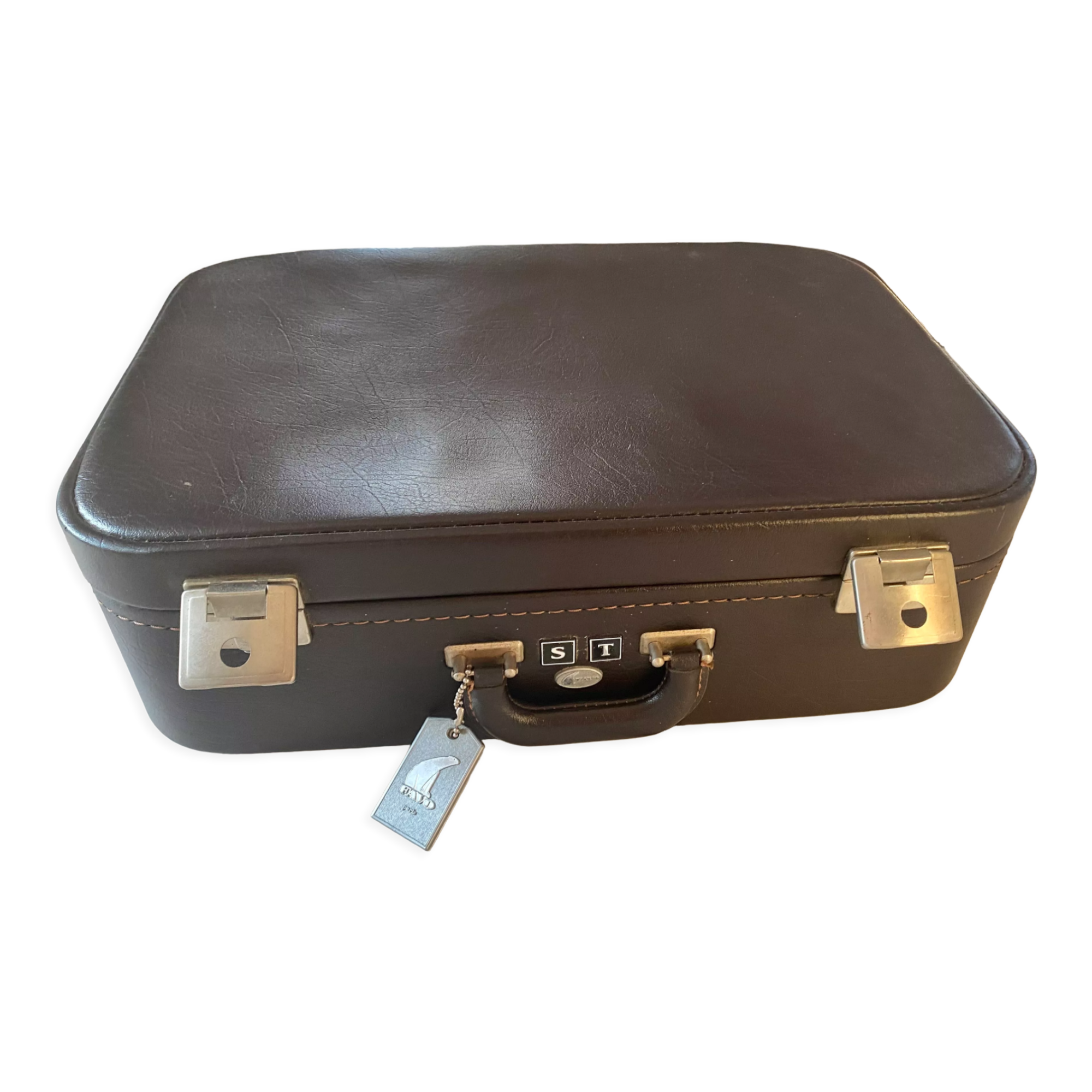 Brown suitcase Favo vintage