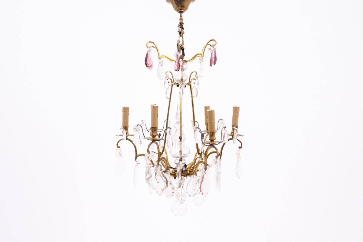 Chandelier, circa 1950, France.