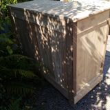 White wooden sideboard